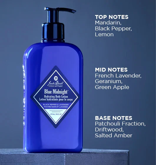 Jack Black Blue Midnight Hydrating Body Lotion - Image 4