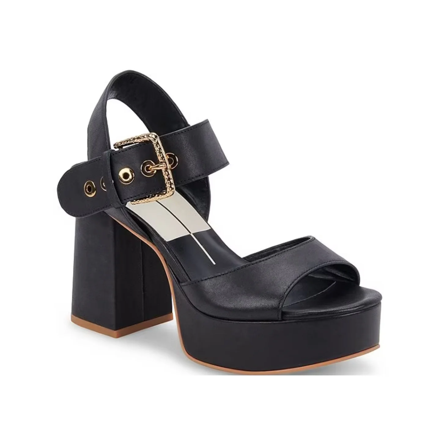 Dolce Vita Bobby Platform in Black Leather - Image 3