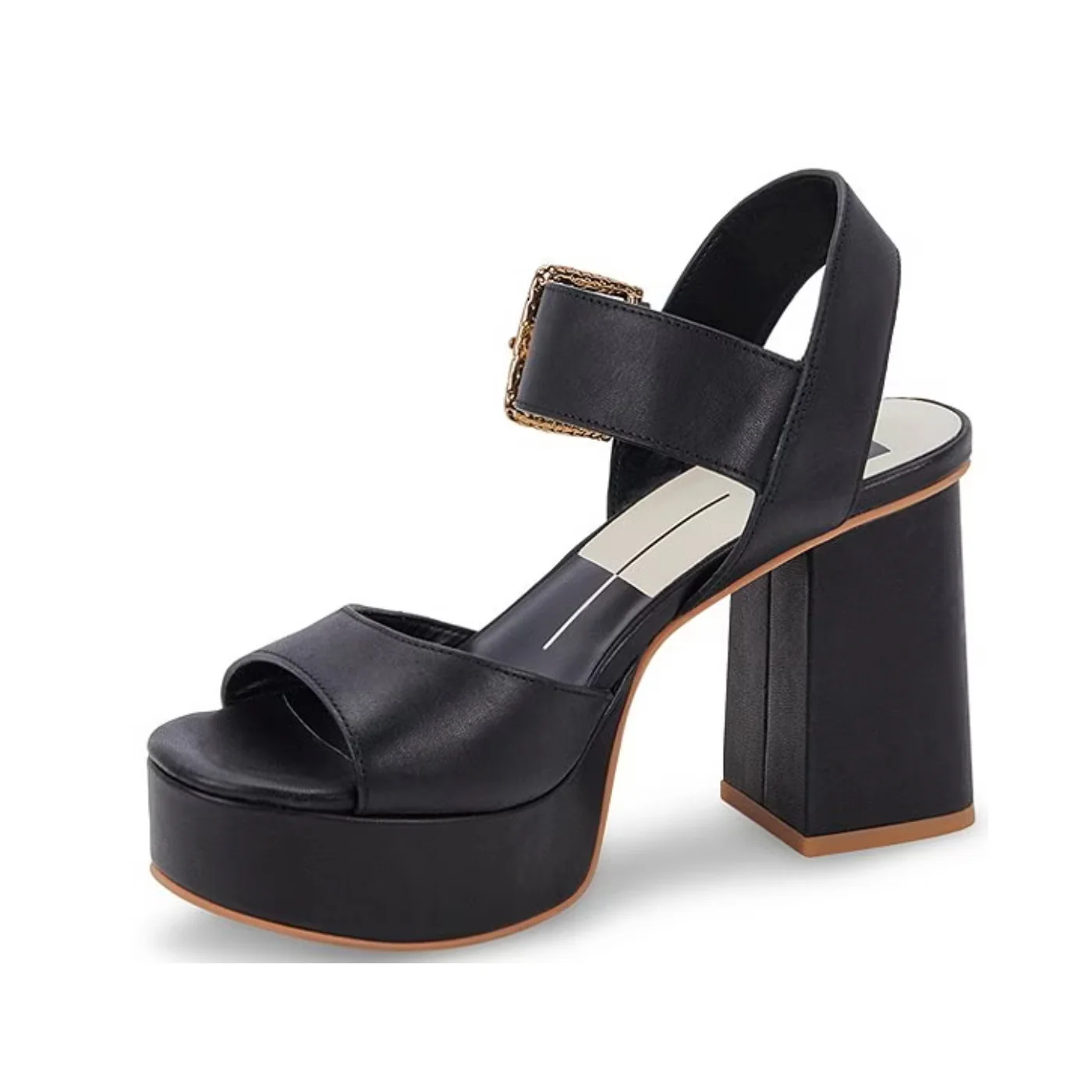 Dolce Vita Bobby Platform in Black Leather - Image 4
