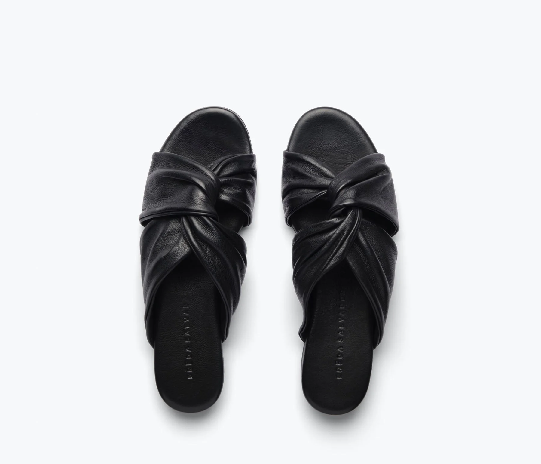 Freda Salvador Carlota Twist Sandals in Black - Image 3