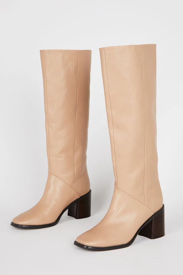 Intentionally Blank Coucou Tall Heeled Boot in Clay - Image 3