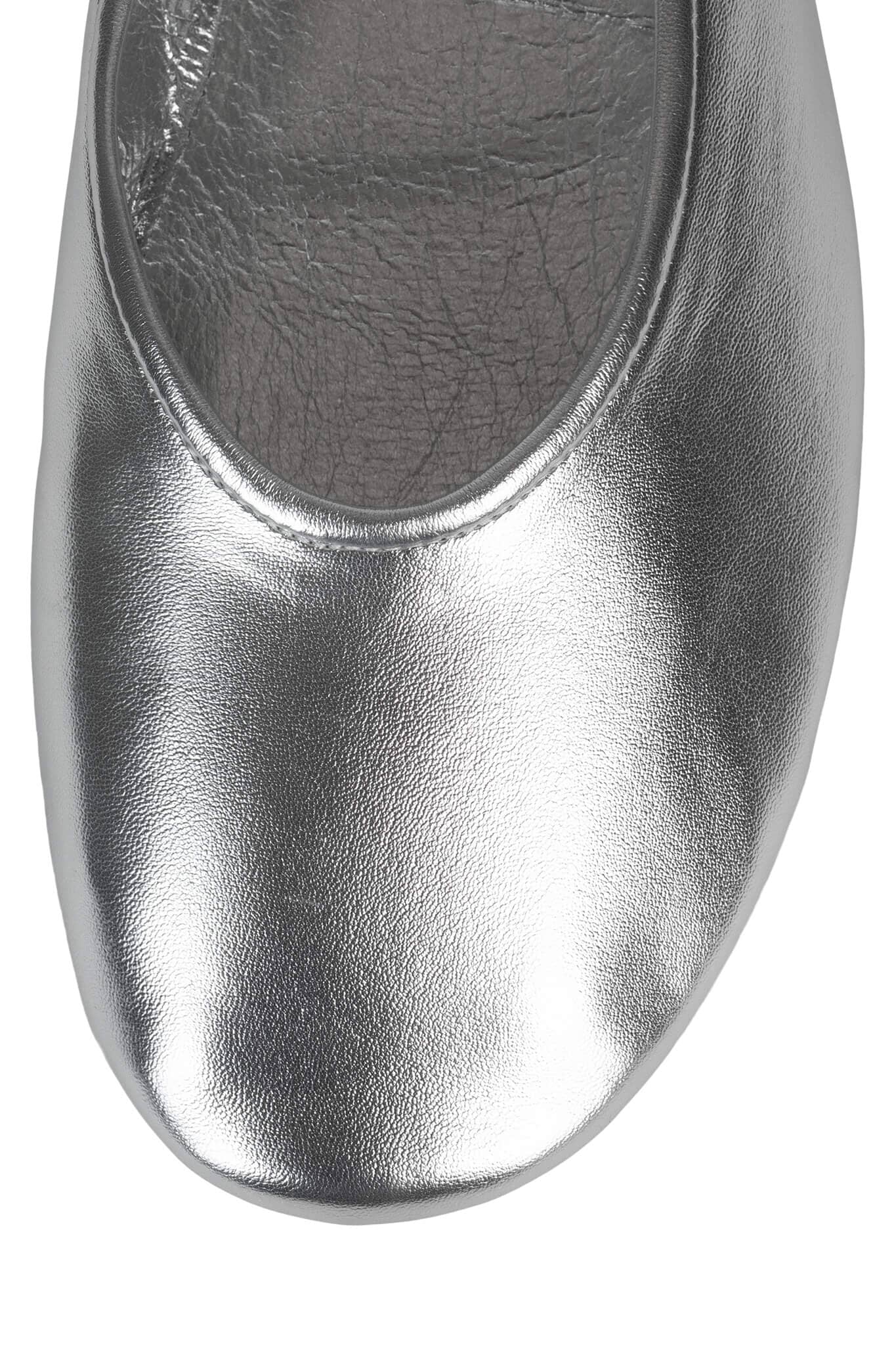 Jeffrey Campbell Dancerina Flat in Silver - Image 5