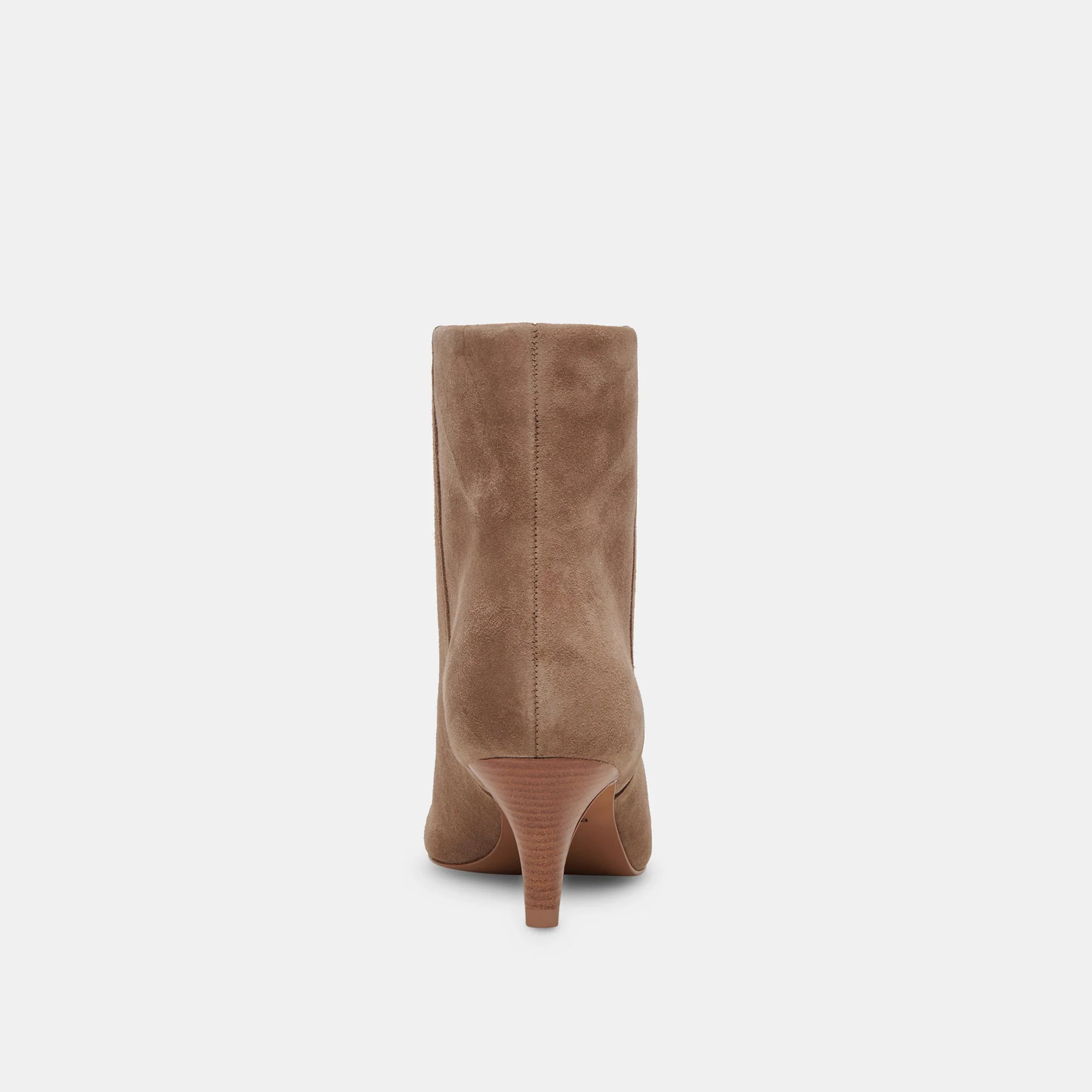 Dolce Vita Dee Booties in Truffle Suede - Image 8
