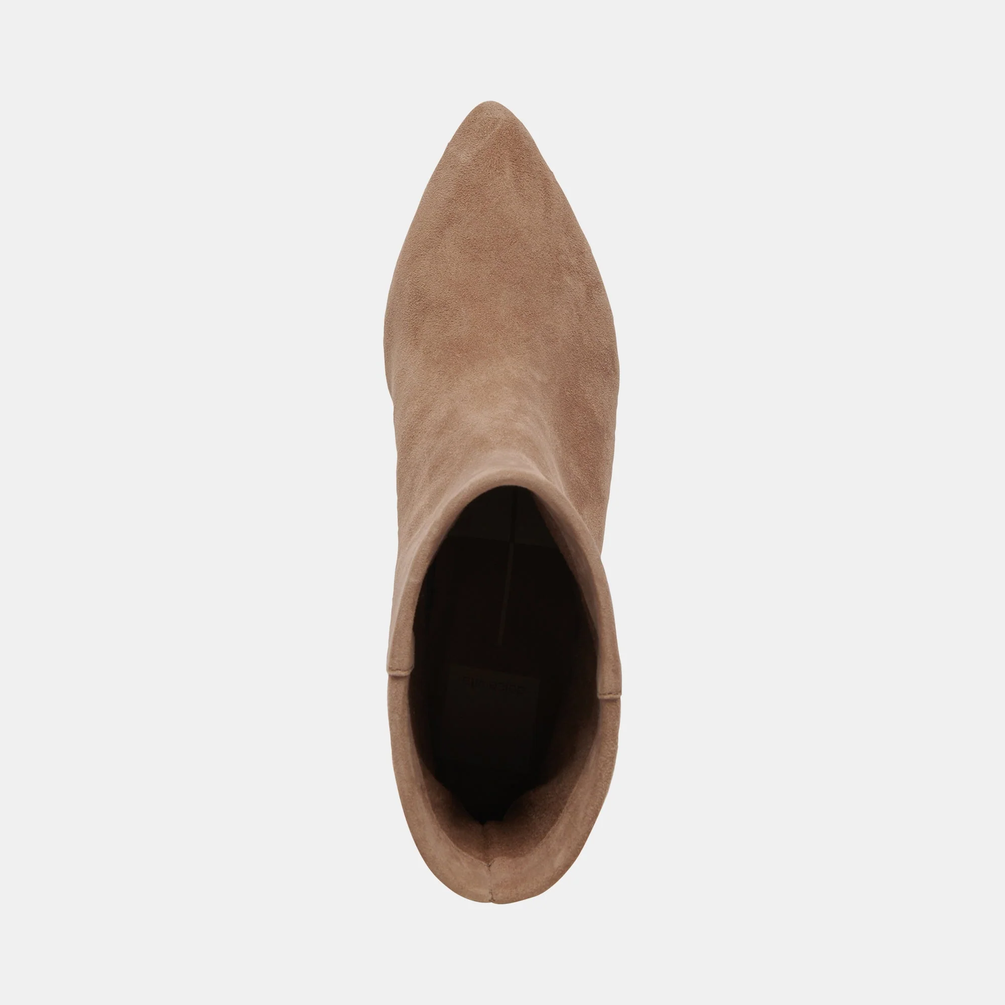 Dolce Vita Dee Booties in Truffle Suede - Image 9