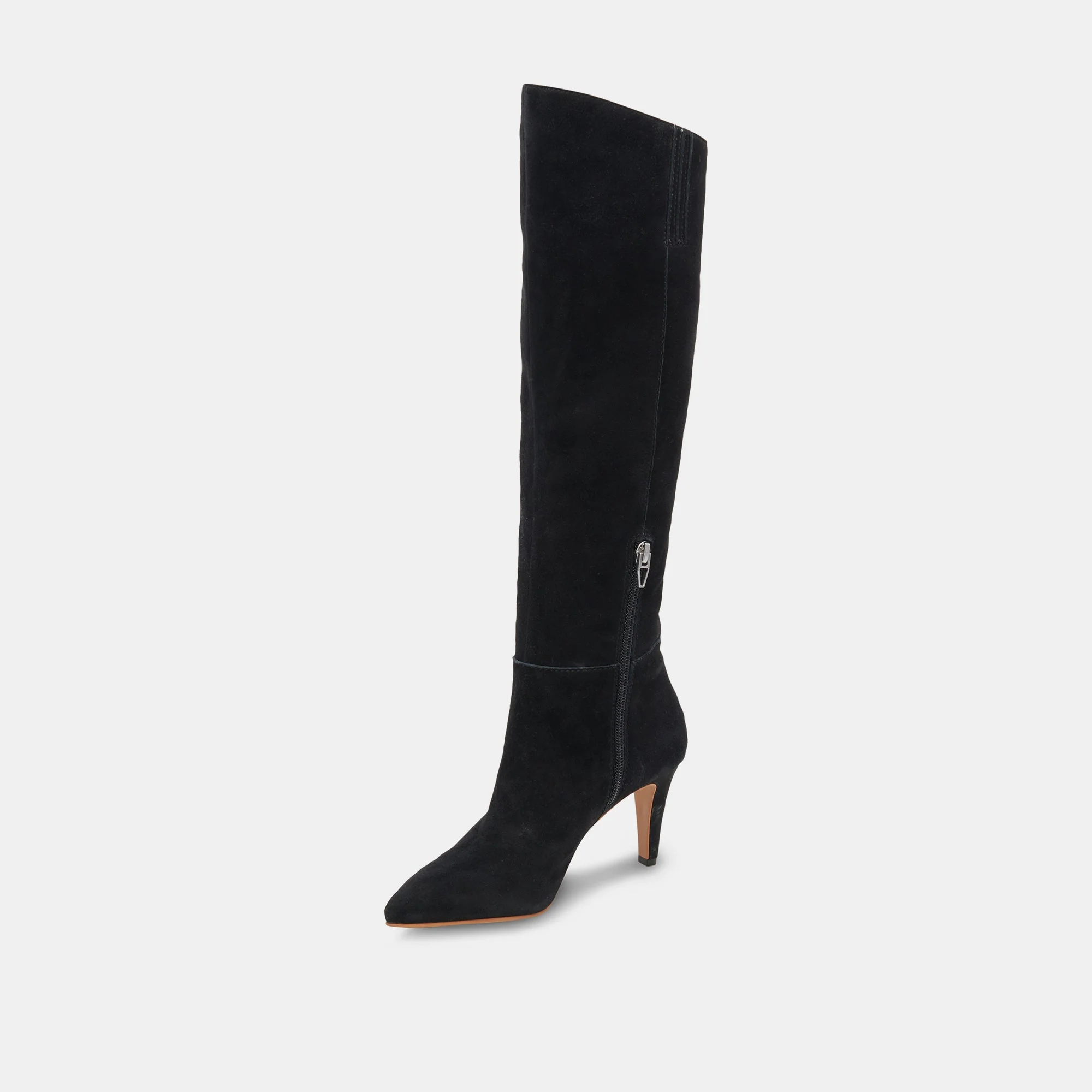 Dolce Vita Haze Boots in Onyx Suede - Image 4