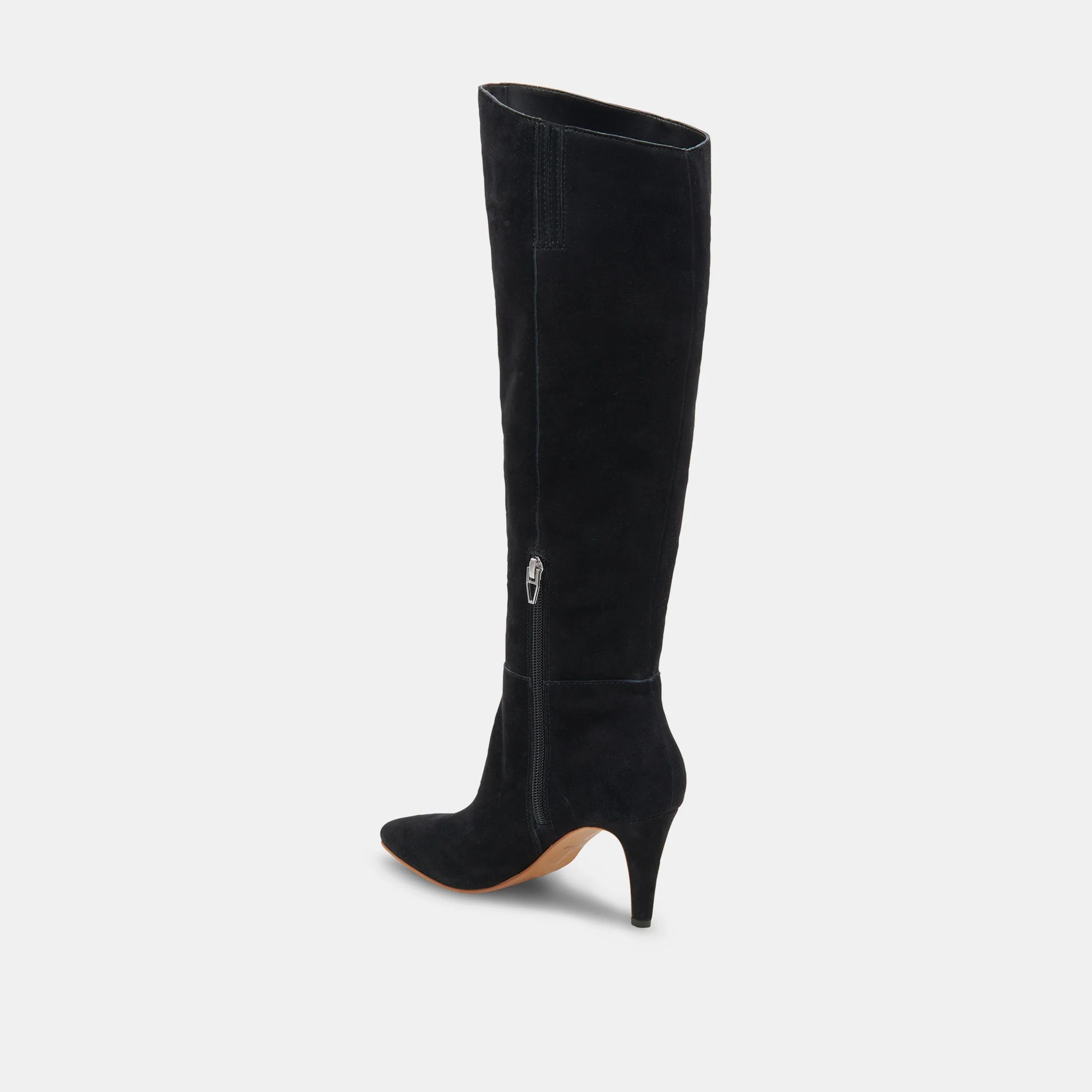 Dolce Vita Haze Boots in Onyx Suede - Image 5