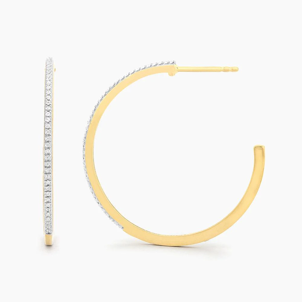 Ella Stein It's A Hoop Thing Hoops in Gold - Image 3