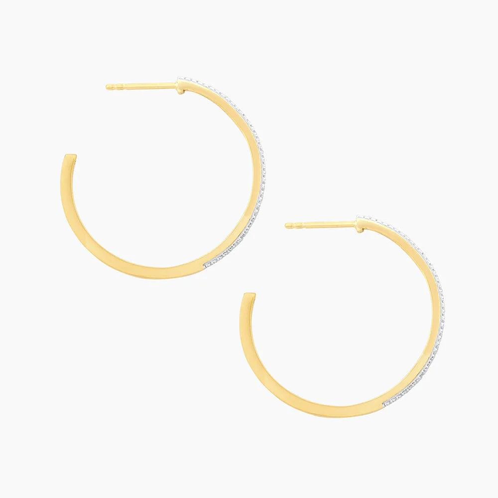 Ella Stein It's A Hoop Thing Hoops in Gold - Image 4