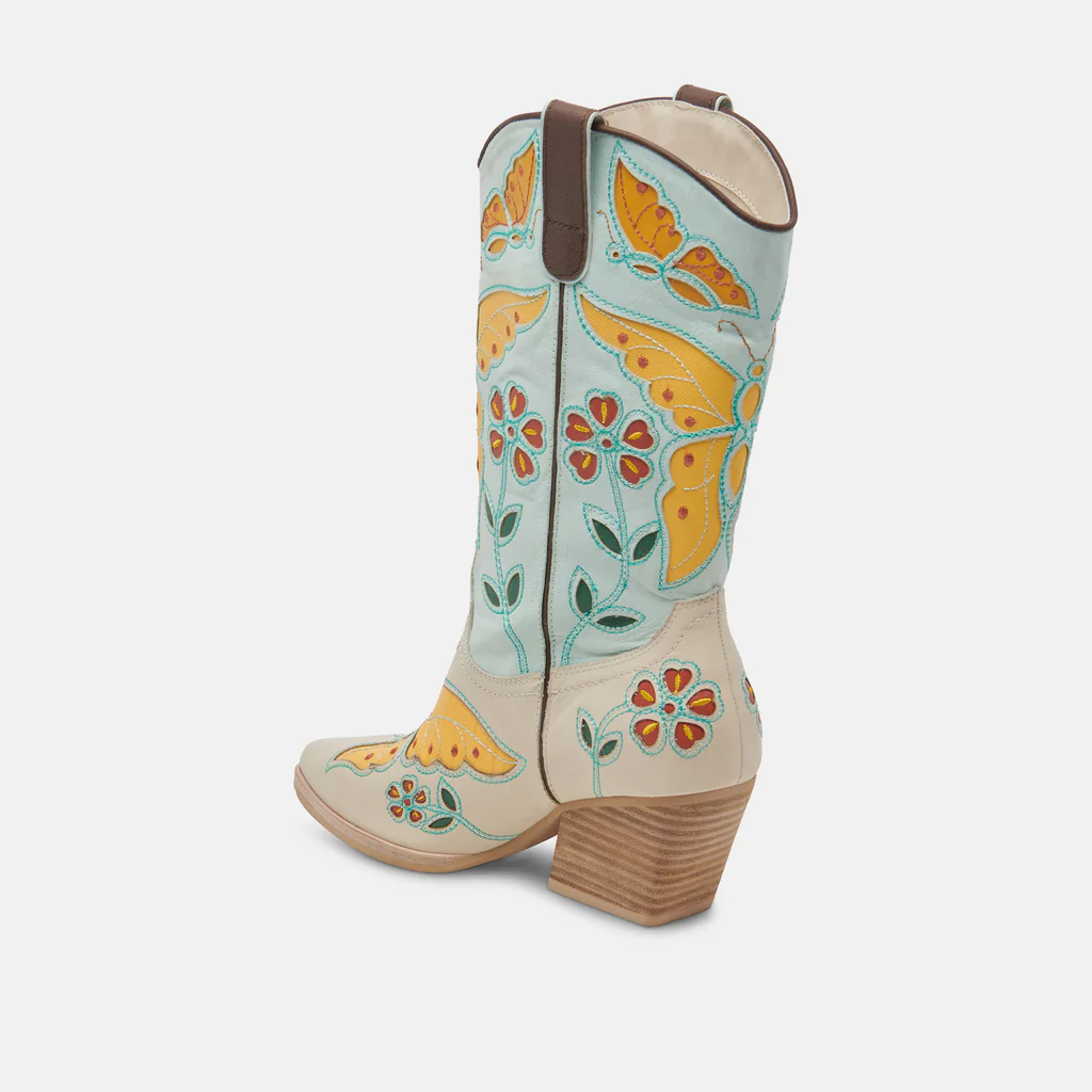 Dolce Vita Lelou Boot Ivory/Multi - Image 4