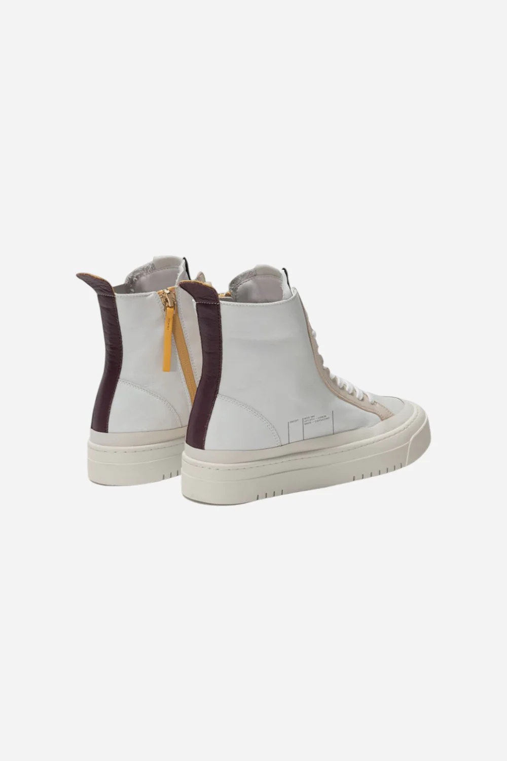 Oncept Lisbon Sneaker In White Cloud/Cappuccino - Image 3