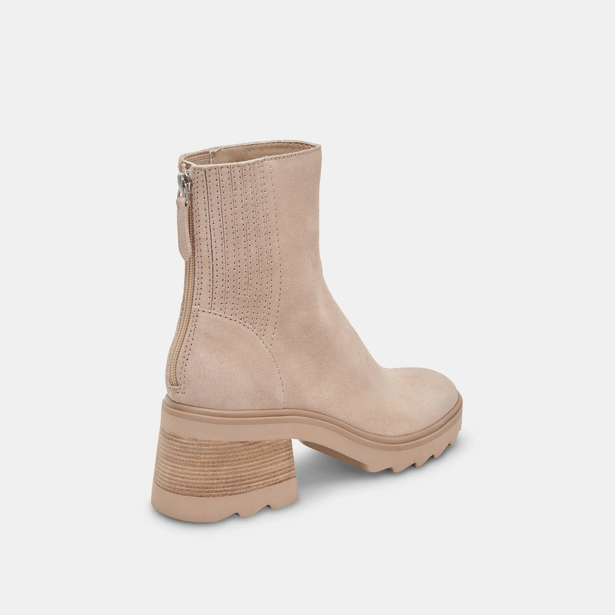 Dolce Vita Martey H20 Boots in Taupe Suede - Image 3