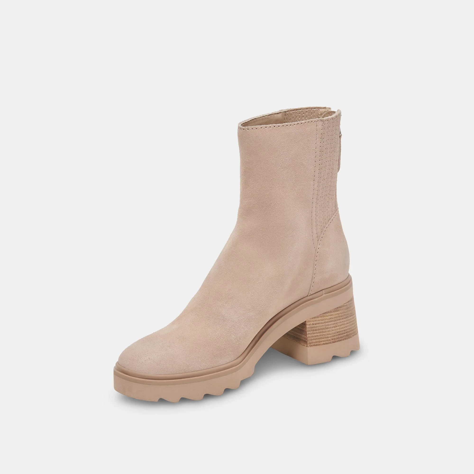 Dolce Vita Martey H20 Boots in Taupe Suede - Image 4