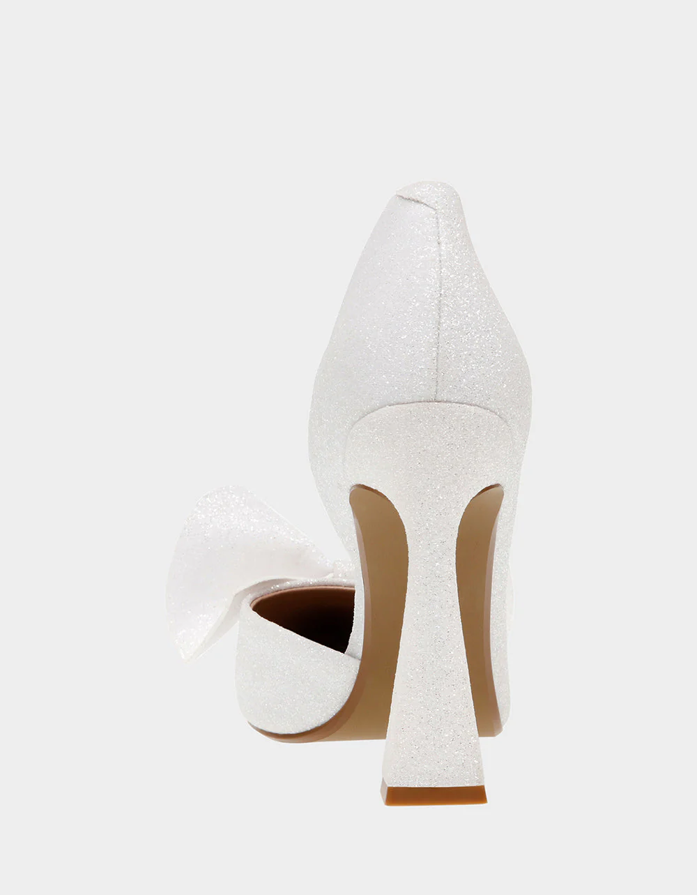 Betsey Johnson Nobble Bow Heel in Ivory - Image 5