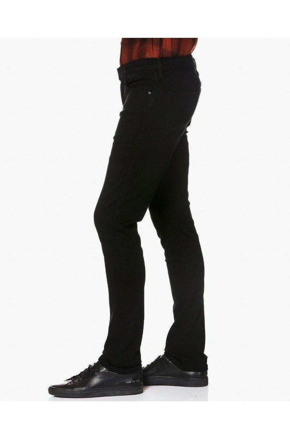 Paige Federal Jean In Black Shadow - Image 4