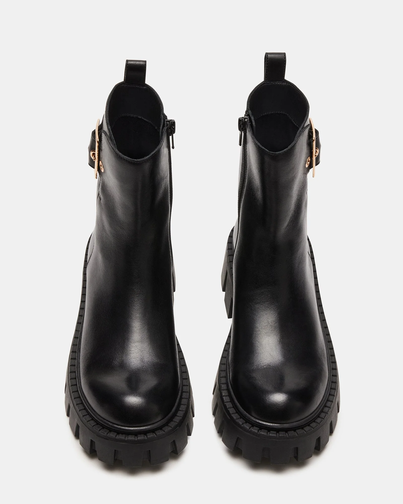 Steve Madden Sameera Booties in Black Leather - Image 5