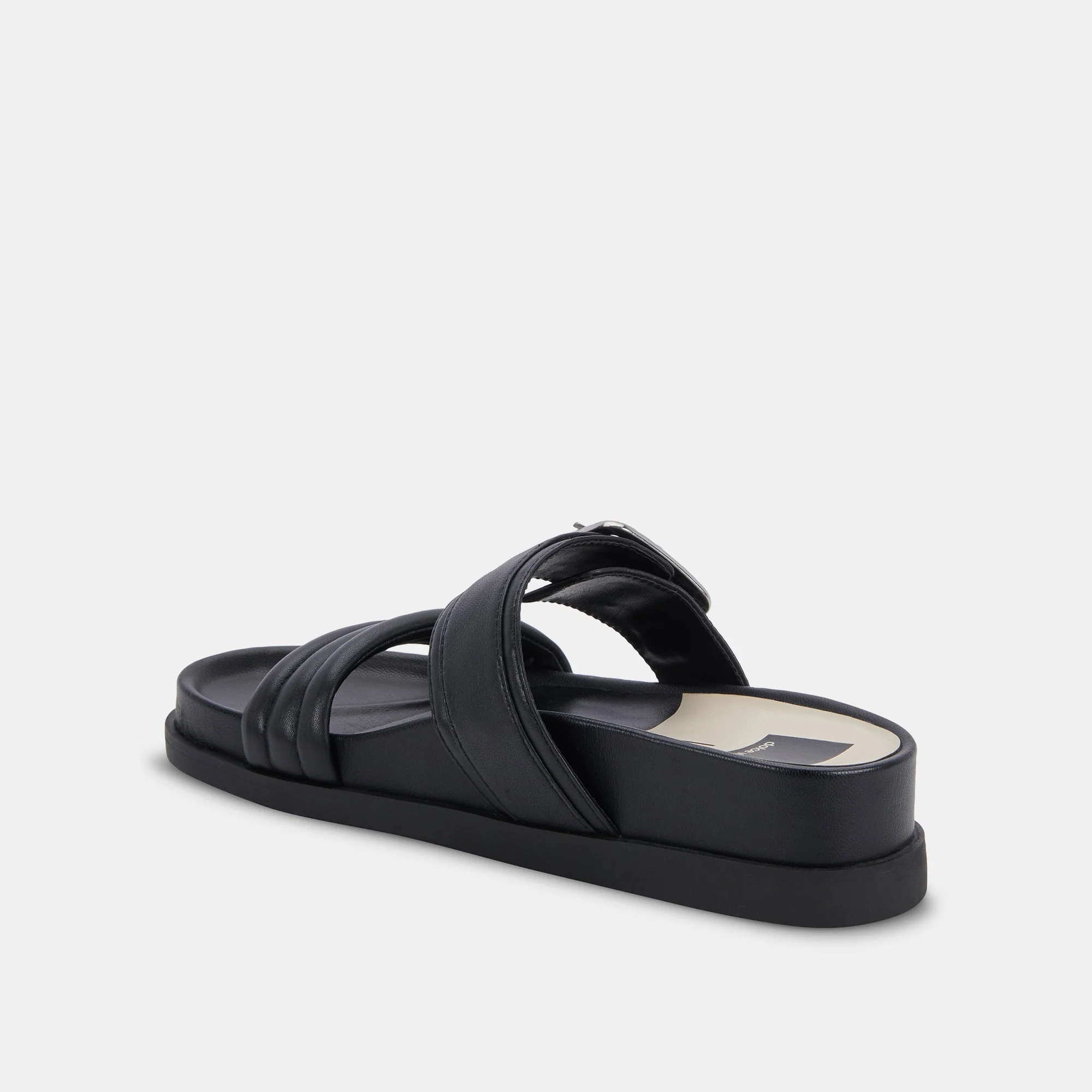 Dolce Vita Shaila Sandals in Black Leather - Image 6