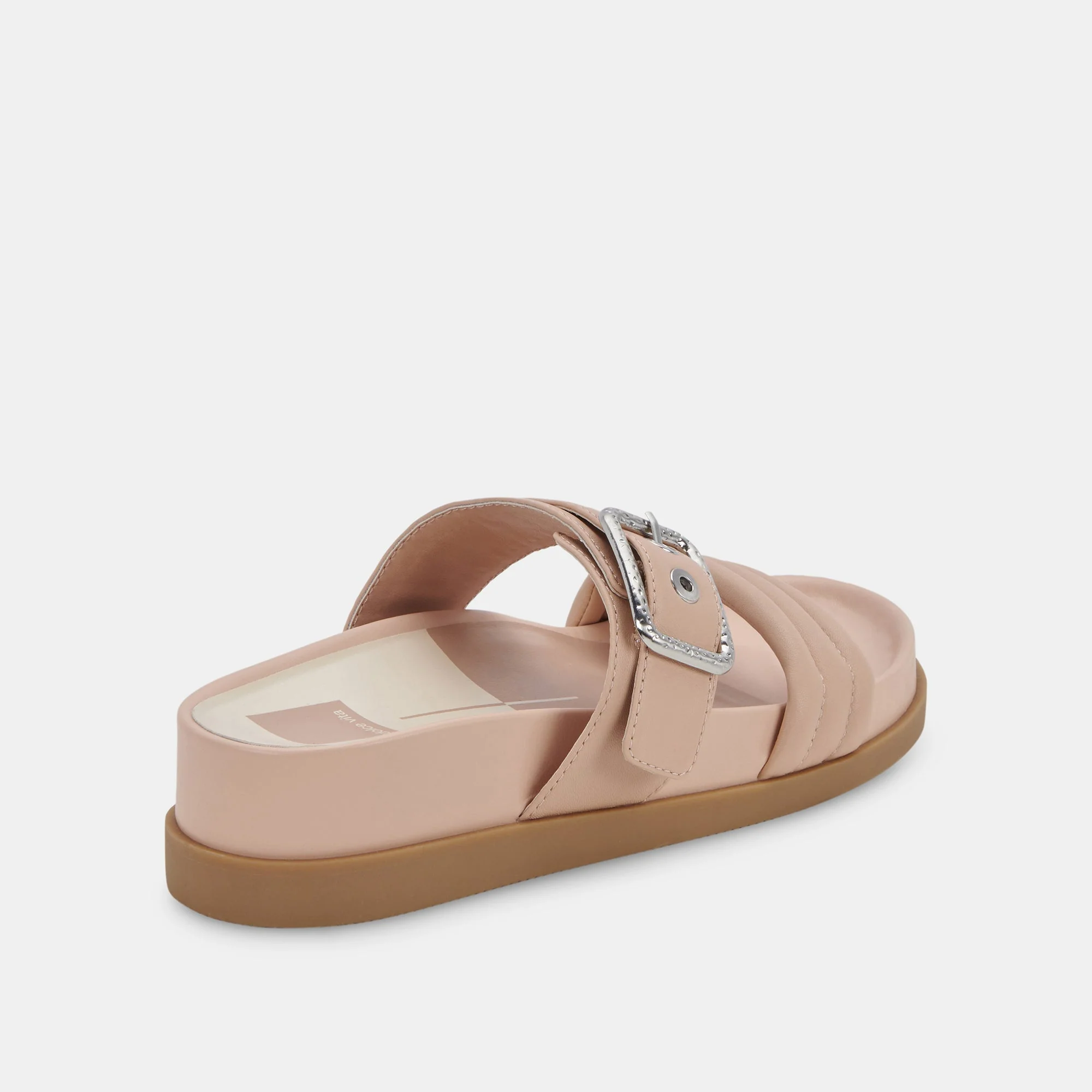 Dolce Vita Shaila Sandals in Cream Leather - Image 4