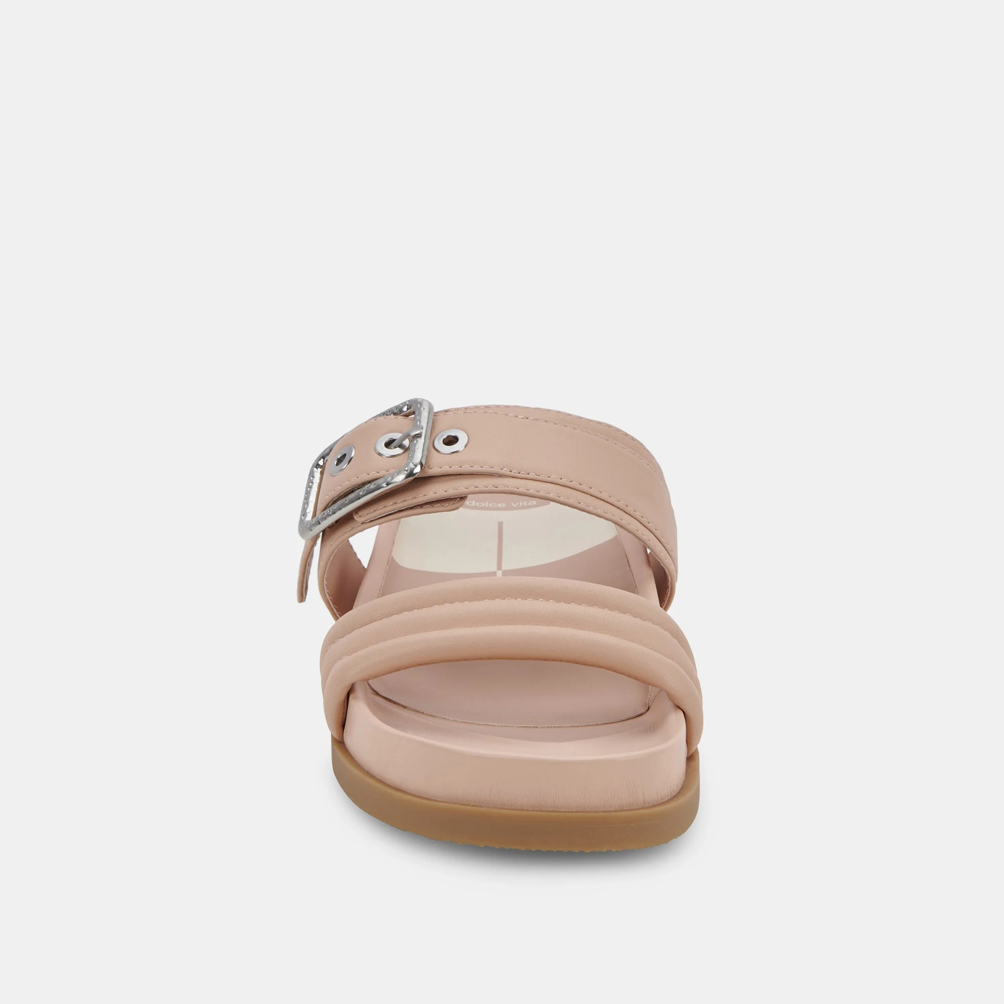 Dolce Vita Shaila Sandals in Cream Leather - Image 7