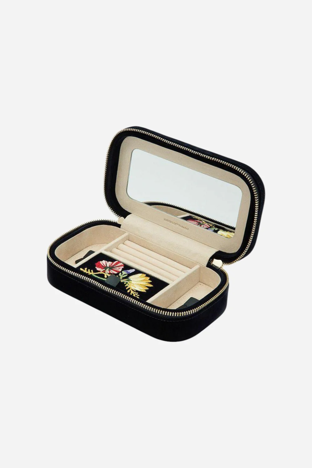 Wolf 1834 Zoe Travel Zip Case in Indigo - Image 4